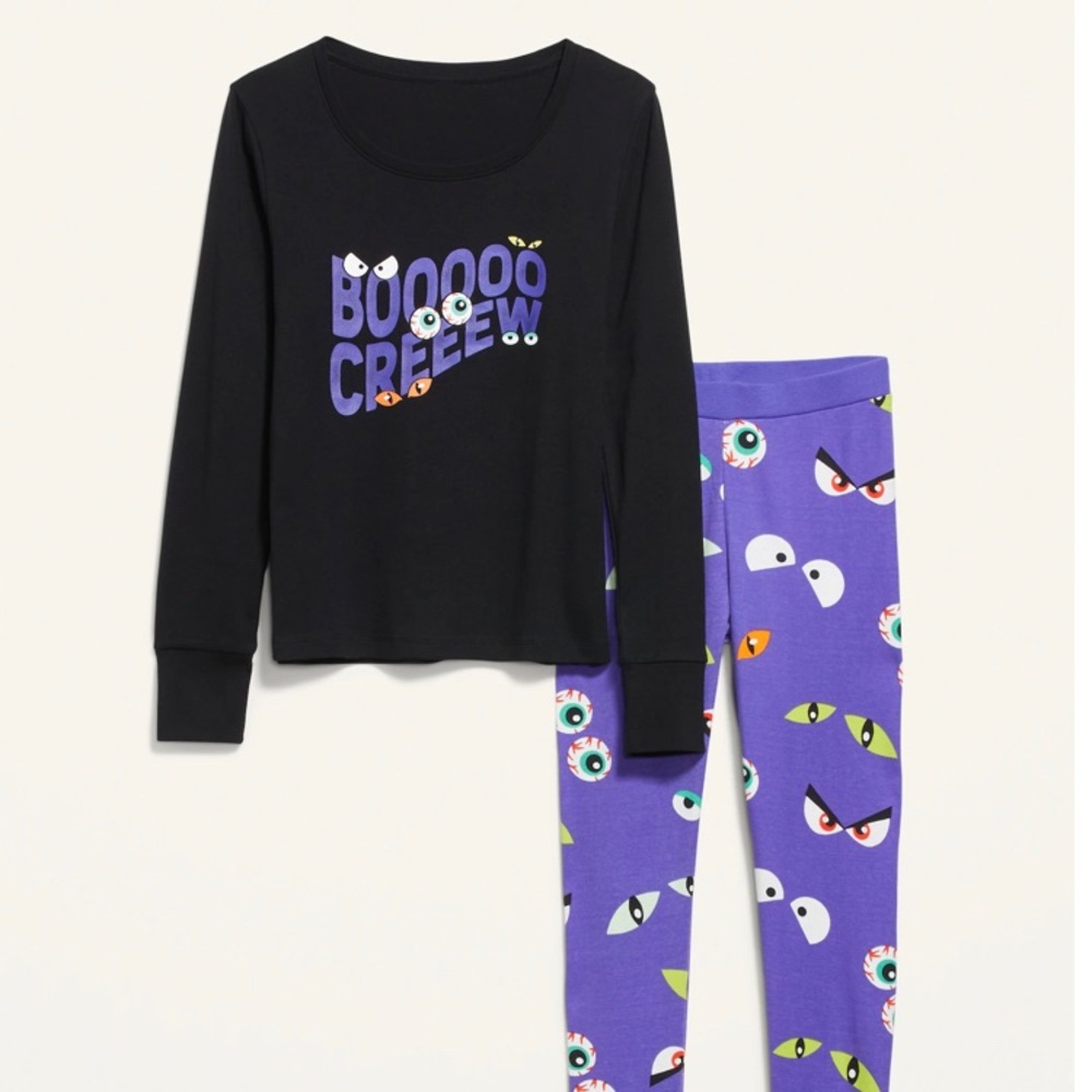 LMT: Old Navy Halloween Matching Graphic Pajama Set - Picture 6 of 12